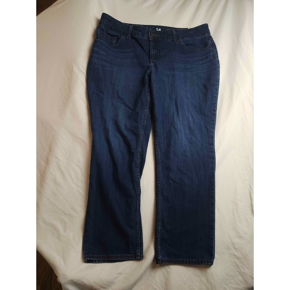 Lee Jeans Womens 18WP Denim Coastal Grandma Capsule Wardrobe Quiet Luxe Normcore